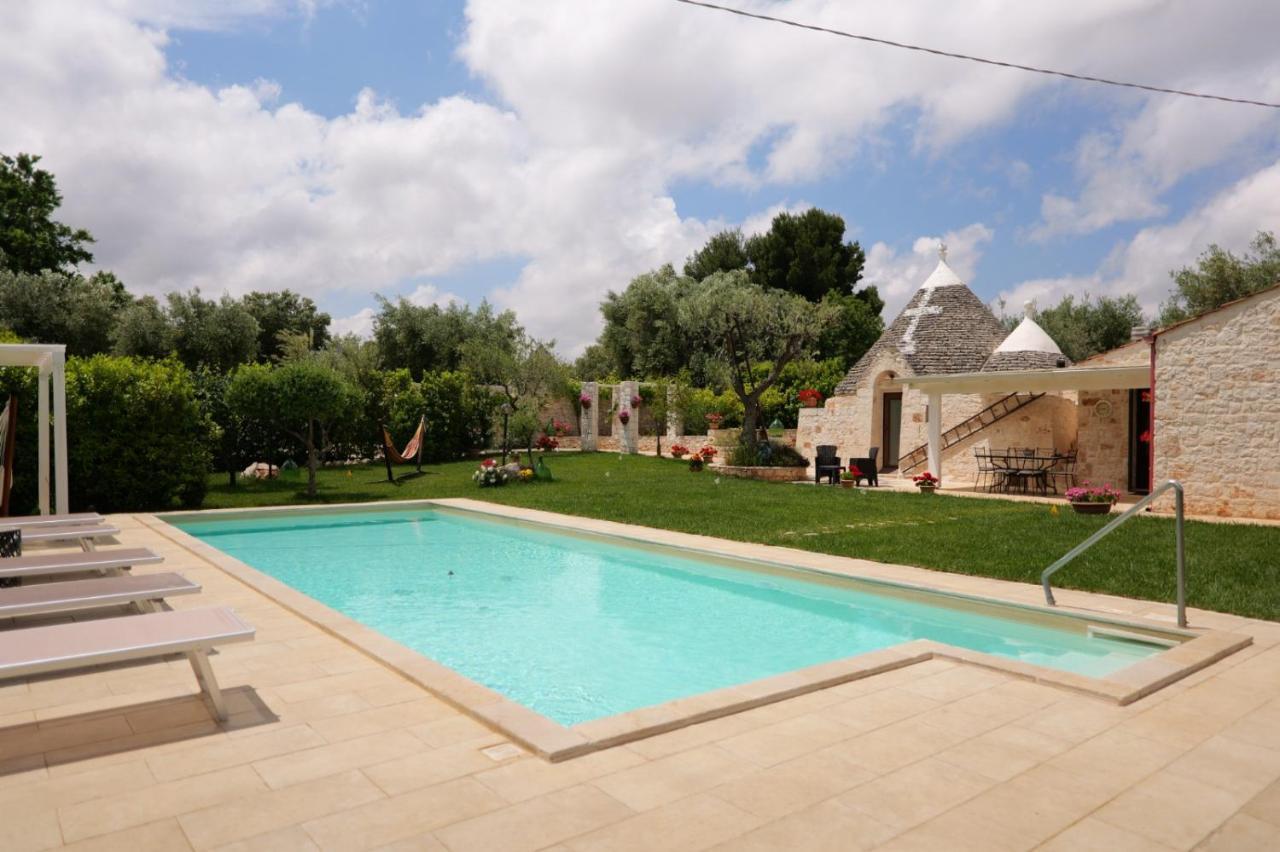 Trullo Rinaldi - Private Pool And Sauna Castellana Grotte Exterior photo